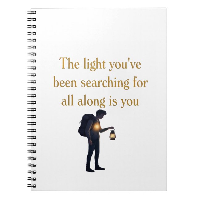 Carnet The light is you iPad Smart Cover (Devant)