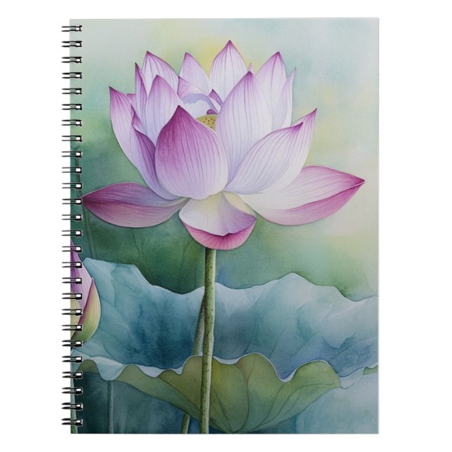 Carnet The lotus flower (Devant)