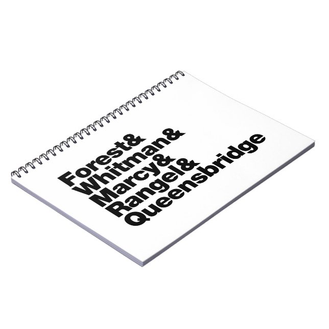 Carnet The Projects (Côté gauche)