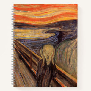 Carnet The Scream - Edvard Munch