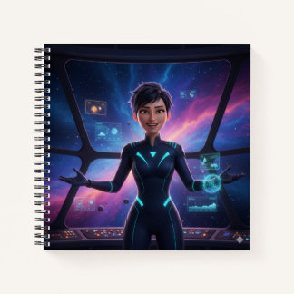 Carnet The Starship Story Captain Notebook