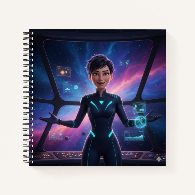 Carnet The Starship Story Captain Notebook (Devant)