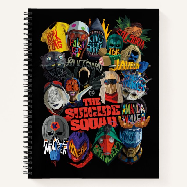 Carnet The Suicide Squad | Stylized Avatars (Devant)
