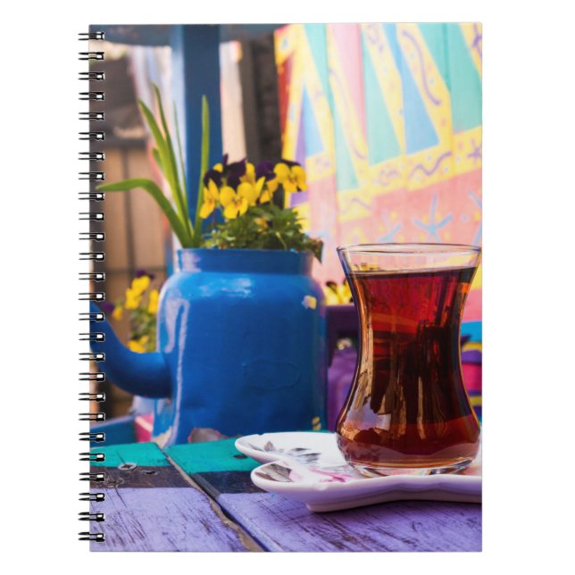 Carnet Thé turc coloré (Devant)