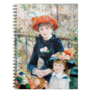Carnet The Two Sisters, On the Terrace Auguste Renoir