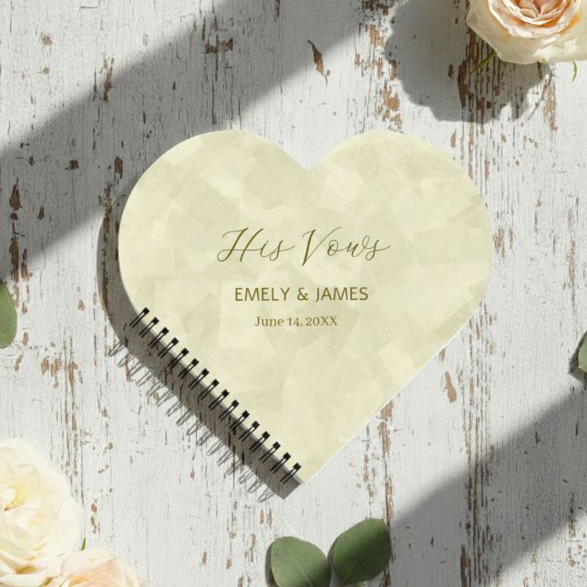 Carnet The Vow Books – Personalized His and Her Timeless  (Créateur téléchargé)