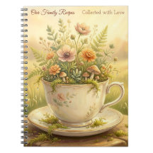 Théière Florale Vintage Cottagecore Jardin