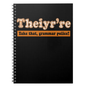 Carnet Theiyr est enseignant anglais Grammar Police