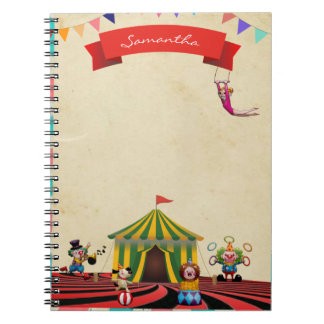 Carnet Thème cirque