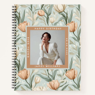 Carnet Thème contemporain personnalisé Fête des 20 ans Tu