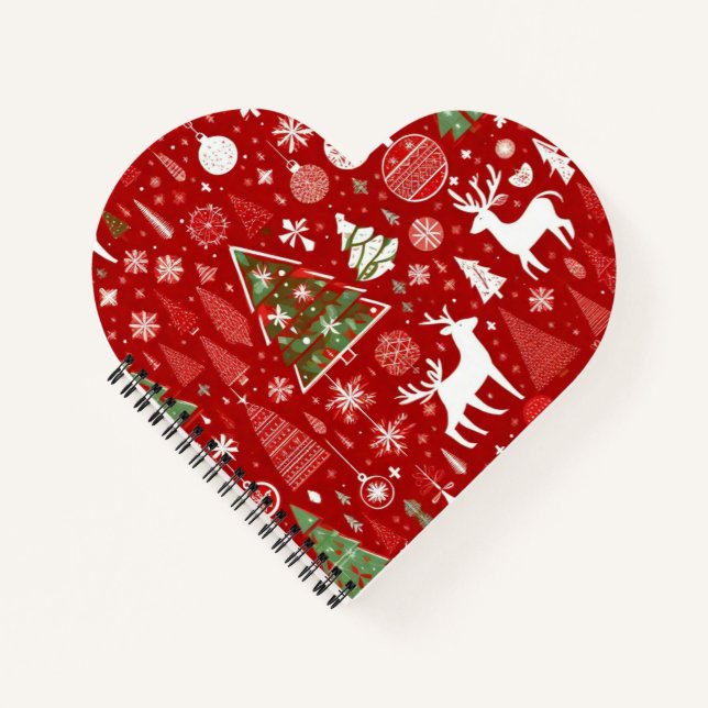 Carnet Thème de Noël Flambeaux de Noël (Devant)