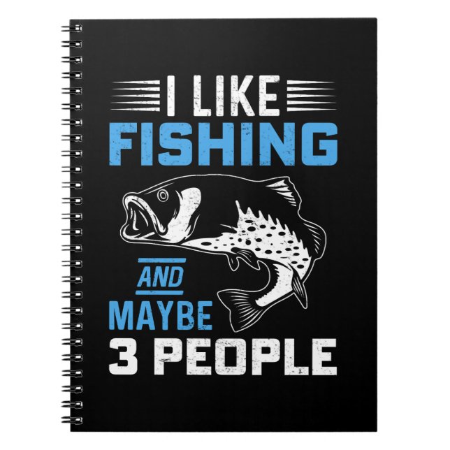 Carnet Thème de pêche  (Devant)