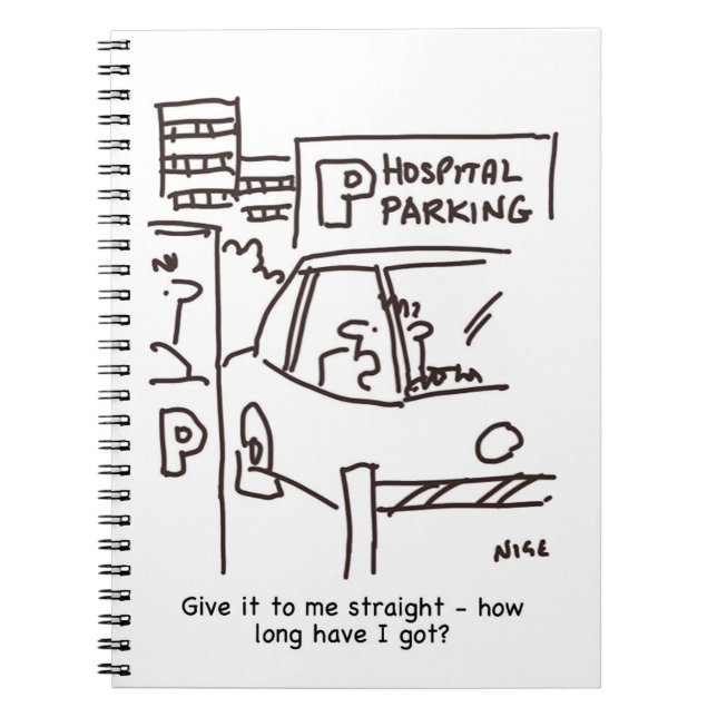 Carnet Thème de stationnement des hôpitaux (Devant)