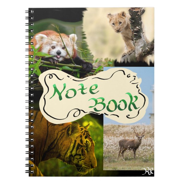 Carnet Thème faune sauvage  (Devant)