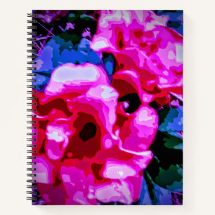 Carnet Thème fleuri