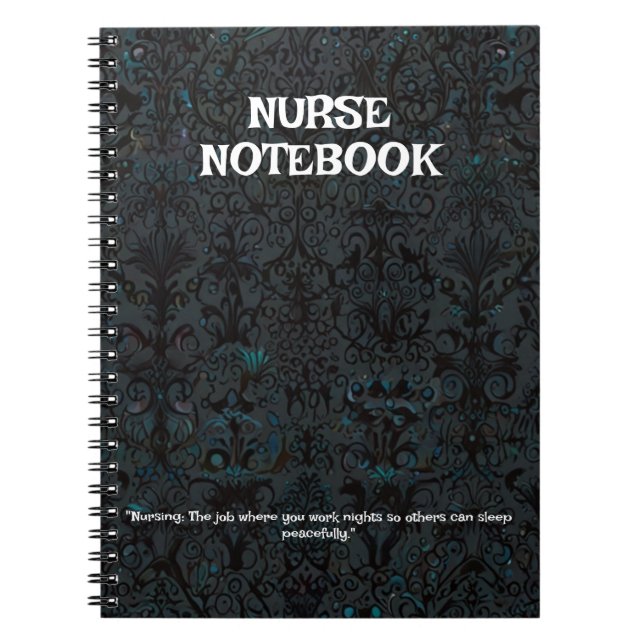 Carnet Thème infirmière  (Devant)