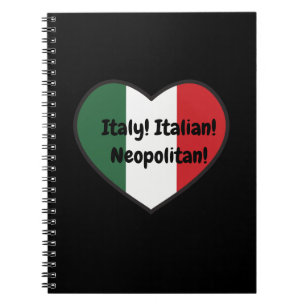 CARNET - thème italien. Texte personnalisable