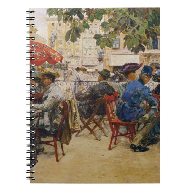 Carnet Theodor Josef Ethofer Cafe Tomaselli (Devant)