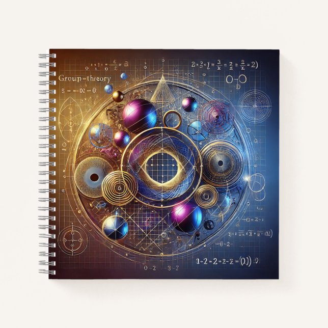 Carnet Théorie des groupes et abstraction géométrique (Devant)