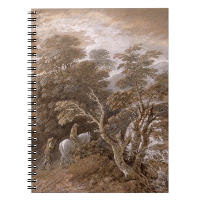 Carnet Thomas Gainsborough | une piscine de région boisée (Devant)