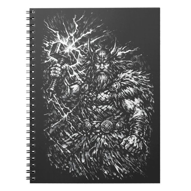 Carnet Thor — Dieu du Tonnerre Foudroyé (Devant)