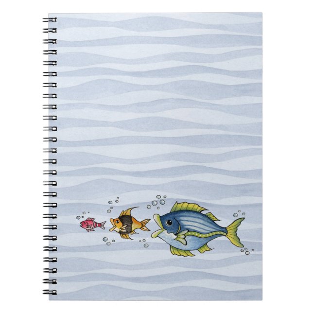 Carnet Three Fish - Notebook (Devant)