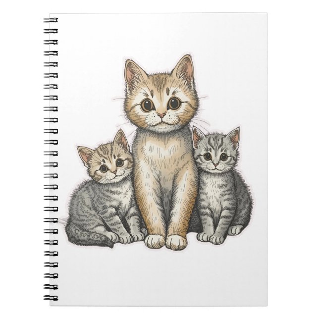 Carnet Three Little Kittens (Devant)