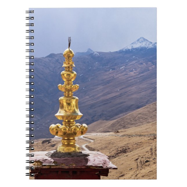 Carnet Tibet - Ganden Buddhist Monastery (Devant)