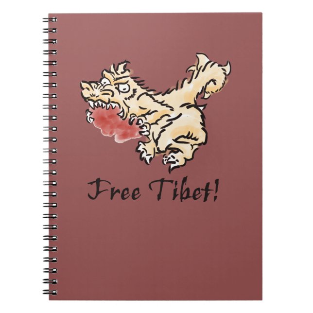 Carnet Tibet libre (Devant)