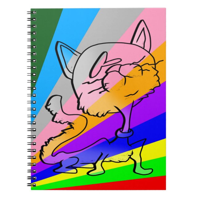 CARNET TICKLE ME SILLY CAT (Devant)