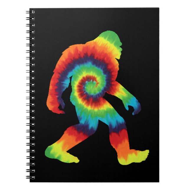 Carnet Tie Dye Bigfoot (Devant)