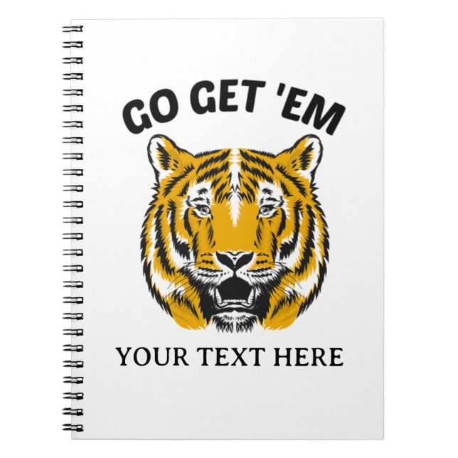 CARNET TIGER ALLEZ LES EUX (Devant)
