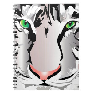 CARNET TIGER-BLANC/GRIS