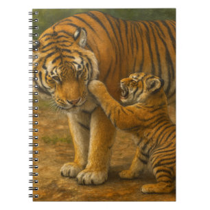 Carnet Tiger Tenderness - Parent et Cub en Forêt