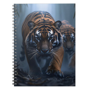 Carnet Tiges majestueux dans une jungle de Foggy