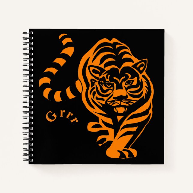 Carnet Tigre (Devant)