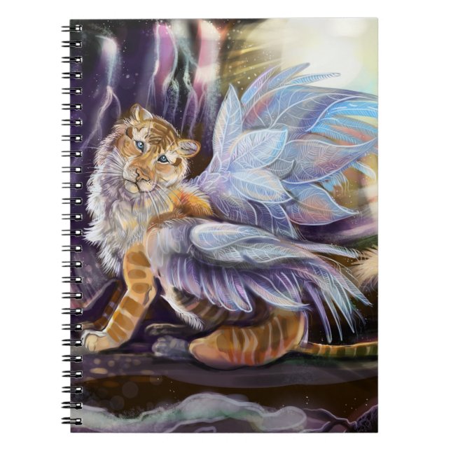 Carnet Tigre à aile givre (Devant)