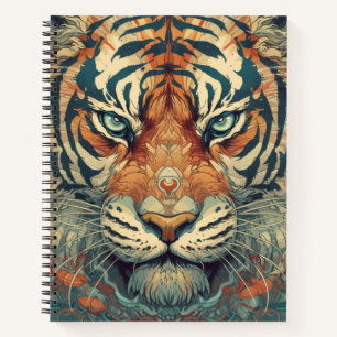 Carnet Tigre chinois