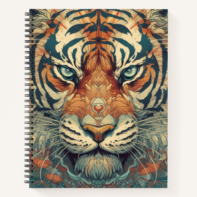 Carnet Tigre chinois (Devant)