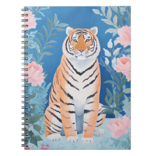 Carnet Tigre de jardin