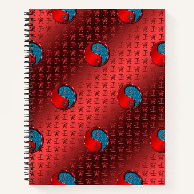Carnet Tigre d'eau (Devant)