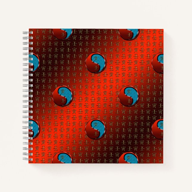 Carnet Tigre d'eau (Devant)