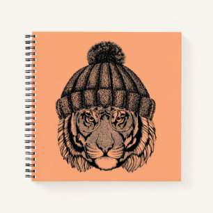 Carnet Tigre prêt pour la mode hiver