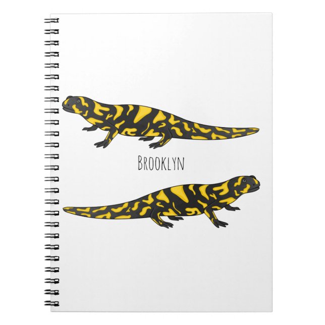Carnet Tigre salamandre (Devant)