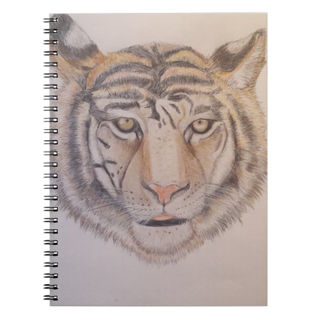 Carnet Tigres d'esquisse à main (Devant)