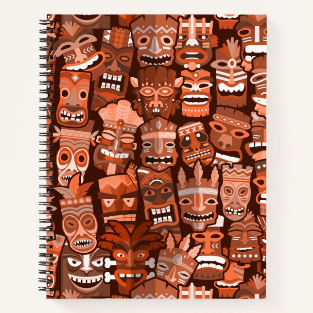 Carnet TIKI Pattern 3 (Devant)