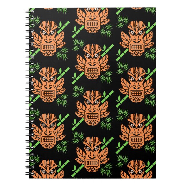 Carnet Tiki tropical (Devant)