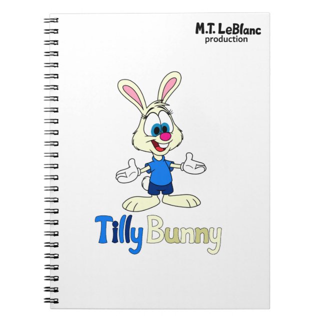 Carnet Tilly Bunny  (Devant)