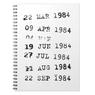 Carnet Timbres de bibliothèque Date d'échéance 1984