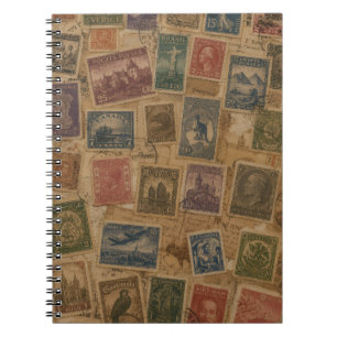 Carnet Timbres Postaux Anciens Éphémères Philatéliques
